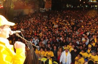 OLMEDO CERRÓ SU CAMPAÑA
