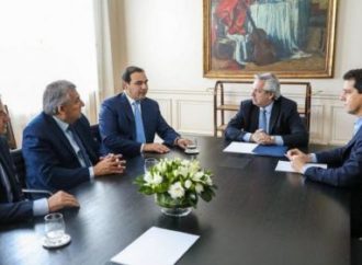 ALBERTO FERNÁNDEZ RECIBIÓ A GOBERNADORES RADICALES