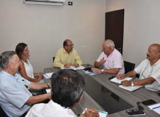 Reuniones del gabinete del Ministerio de Infraestructura con intendentes y legisladores