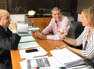 El Secretario de Minería recibió a autoridades de la Universidad Católica