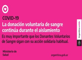 El viernes habrá colecta de sangre en Rosario de la Frontera