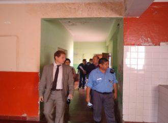 La carcel de Villa Las Rosas con prevención sanitaria al COVID-19