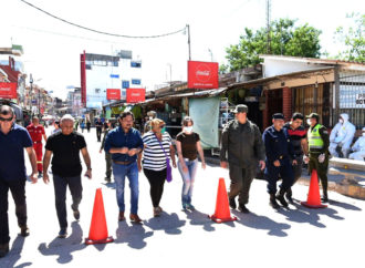 Coronavirus: el gobernador Sáenz controló el operativo de seguridad fronteriza en Salvador Mazza