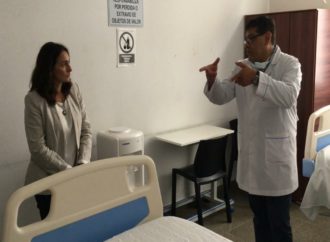 “Se trabaja intensamente en el fortalecimiento de las estructuras sanitarias”, dijo Medrano