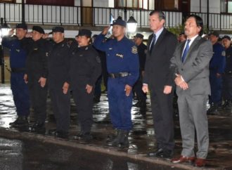 Sáenz destacó el trabajo de la Policía de Salta en su 195 aniversario