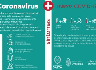 Recomendaciones de Salud Pública para prevenir infecciones por coronavirus
