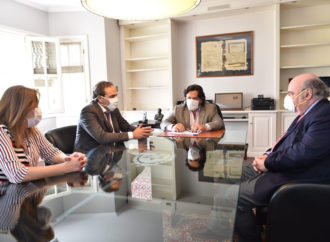 Saenz se reunió con autoridades del Ministerio Público para evaluar alternativas para la actividad