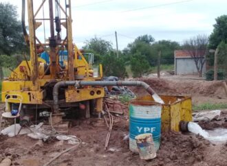 Obras en El Quebrachal y Gaona para la provisión de agua