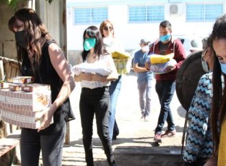 Operativo Cafayate: Se entregaron alimentos para merenderos
