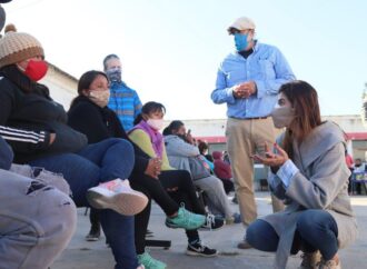 Asistencia alimentaria a los feriantes barriales de zona sureste