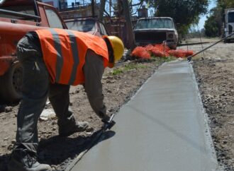 Intenso trabajo en los barrios de Renovación Urbana