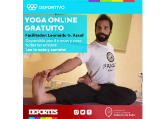 Deportes brindará clases virtuales de Yoga y Tachi