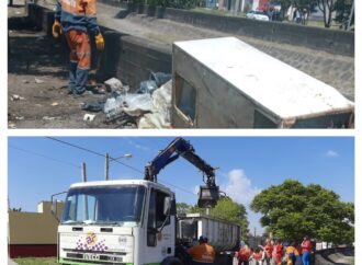 Finalizó el operativo de limpieza y descacharrado en barrio Ceferino