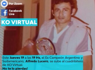 Alfredo Lucero dará un “KO Virtual”
