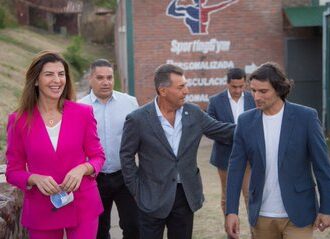 Bettina Romero participó de la celebración de los 90 años del Sporting Club
