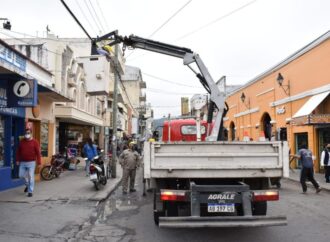 Operativo: despeje de cables en Alvarado