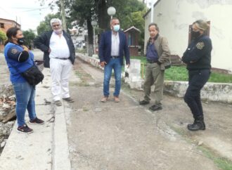 La Municipalidad relevó calles en villa Asunción para ejecutar nivelación y enripiado