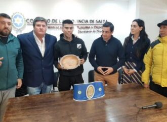 El Gobierno reconoció al campeón argentino de boxeo Nicolás Botelli