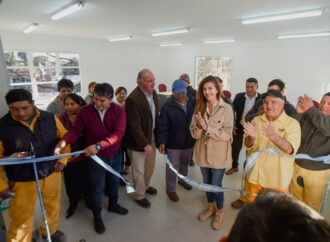 Bettina Romero recorrió las instalaciones de la Planta Hormigonera
