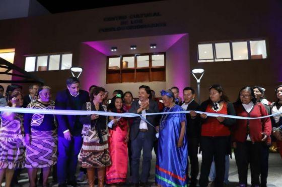 Sáenz inauguró en Tartagal el Centro Cultural de los Pueblos Originarios