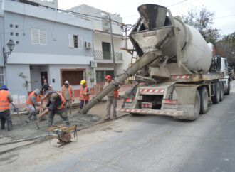 El municipio alcanzó los 40 mil metros cuadrados de nuevo hormigón en calles de la ciudad