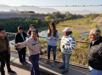 Obras de recuperación integral en el puente de Avda. Tavella