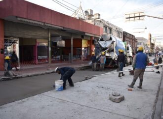 En 15 días quedará habilitado el tránsito en Pellegrini al 200 tras la recuperación de calzada