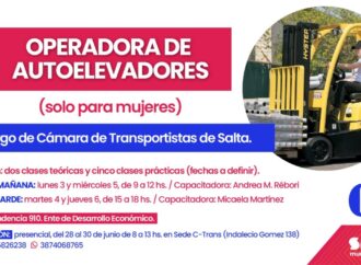 El municipio capacitará sobre operación de autoelevadores