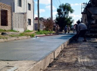 La Municipalidad avanza con las obras de erradicación de calles de tierra