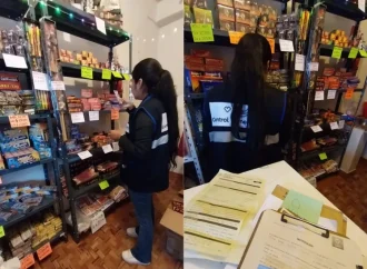 Control de Pirotecnia: se relevaron comercios y decomisó mercadería de ambulantes