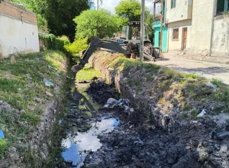 Avanza la limpieza del canal Tinkunaku y 115