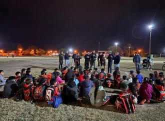 La Municipalidad iluminó las canchas de San Benito