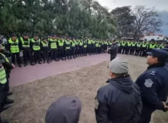 Operativo de seguridad por las distintas actividades en honor al General Güemes