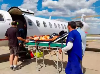 En el primer semestre la Provincia concretó más de 100 traslados sanitarios aéreos