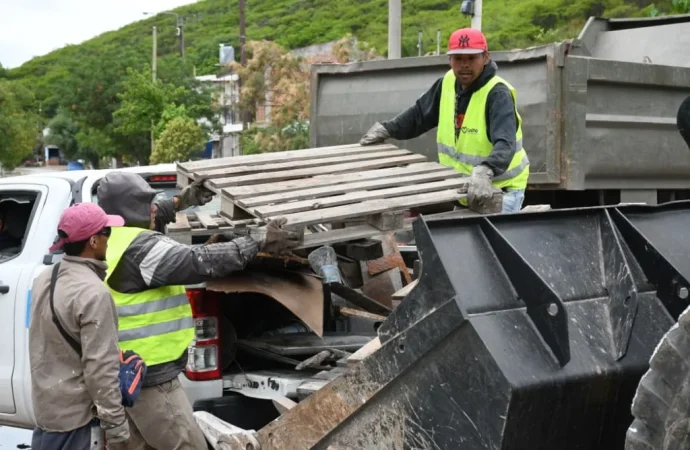 Se retiraron alrededor de 700 toneladas de cacharros en la ciudad durante el 2025