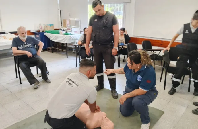 Protección Ciudadana refuerza su preparación con capacitación en primeros auxilios