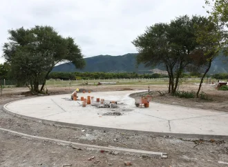 Con varios frentes de obra se ejecuta la revalorización del Eje Discépolo