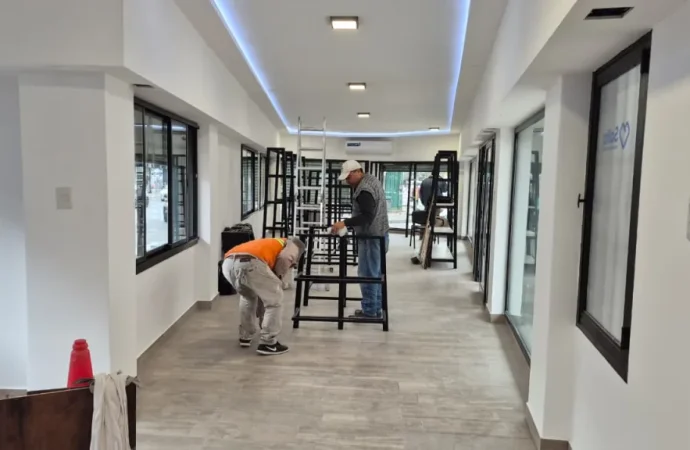 Avanza la puesta en valor del futuro Almacén Municipal de Emprendedores