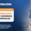Alerta por vientos e incendios forestales en la ciudad durante los próximos días