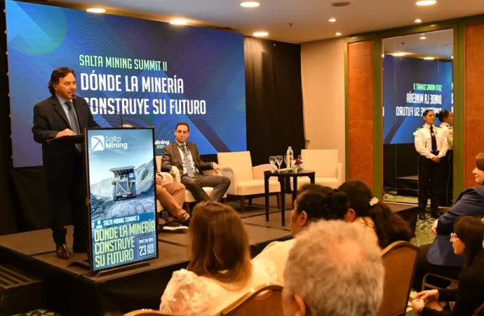Sáenz en Salta Mining Summit: “Con seguridad jurídica y previsibilidad, Salta se convirtió en una pujante provincia minera”