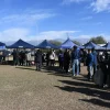 Familias de la zona sur aprovecharon las promociones de “El Mercado en tu barrio”