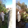 Menos residuos, más prevención: limpiaron el canal pluvial del barrio El Pilar