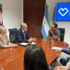 Emiliano Durand recibió al embajador de Ucrania y fue declarado Huésped de Honor