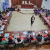 Estudiantes del programa «Concejales por un Día» participaron de una jornada de preparación del simulacro de Sesión
