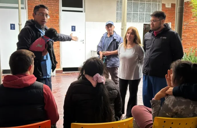 Personas con discapacidad participaron de una jornada sobre bienestar animal