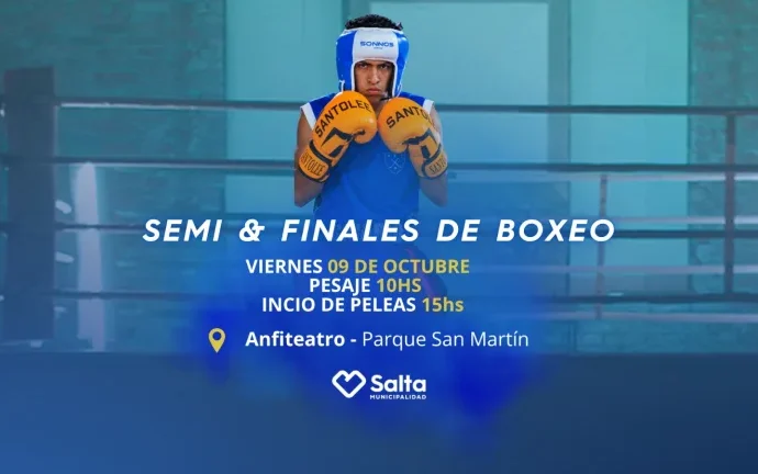 Se define el Torneo Municipal de Boxeo: llegan las semis y finales de la competencia