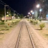 Vecinos destacaron la nueva iluminación en Junín y las vías del ferrocarril