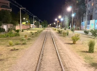 Vecinos destacaron la nueva iluminación en Junín y las vías del ferrocarril
